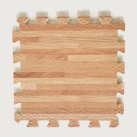 Juegos Magicos - Set Goma Eva Estilo Madera 9 Un Vainilla