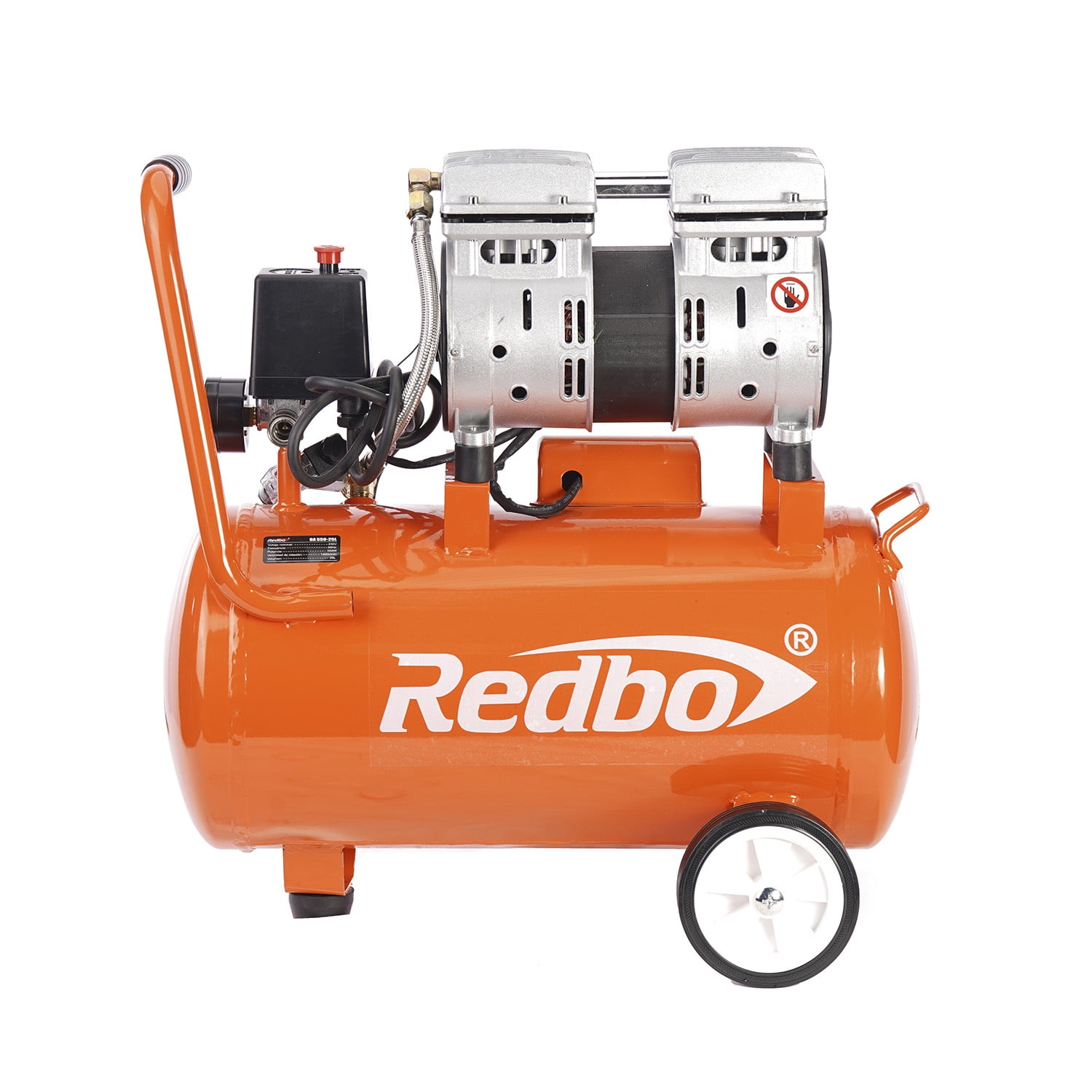 Compresor De Aire Silencioso Redbo Oa 550 - 25l