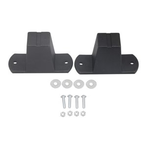 Magideal - Soporte Inferior Para Equipaje/Pies Laterales Del Soporte Para Equipaje, Negro/Almohadillas Para Pies Duraderas/Pies Del Soporte Lateral Inferior Para