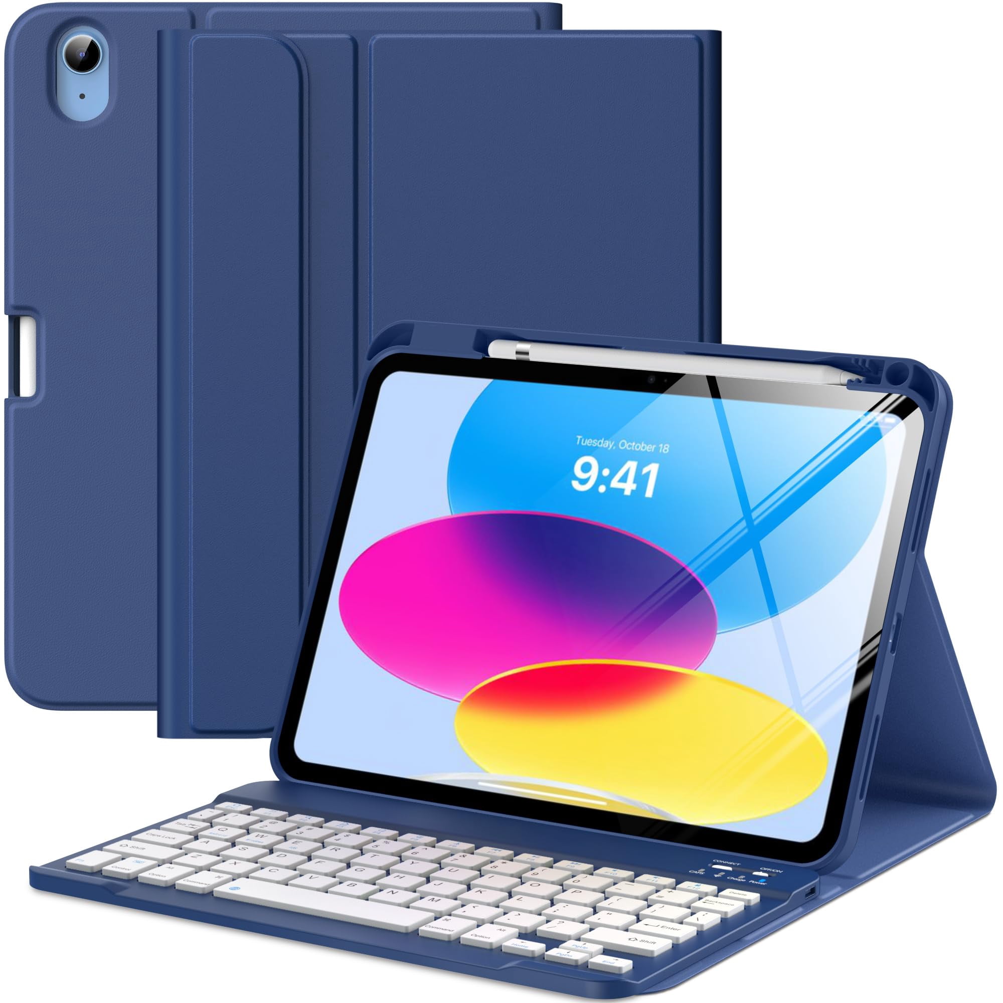 Funda Con Teclado Moko Para Ipad 11th Gen 11 Pulgadas 2025