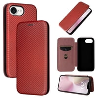 Funda Flip Para Foxdock Iphone 16E - Funda Magnética De Negocios, Funda Protectora Delgada