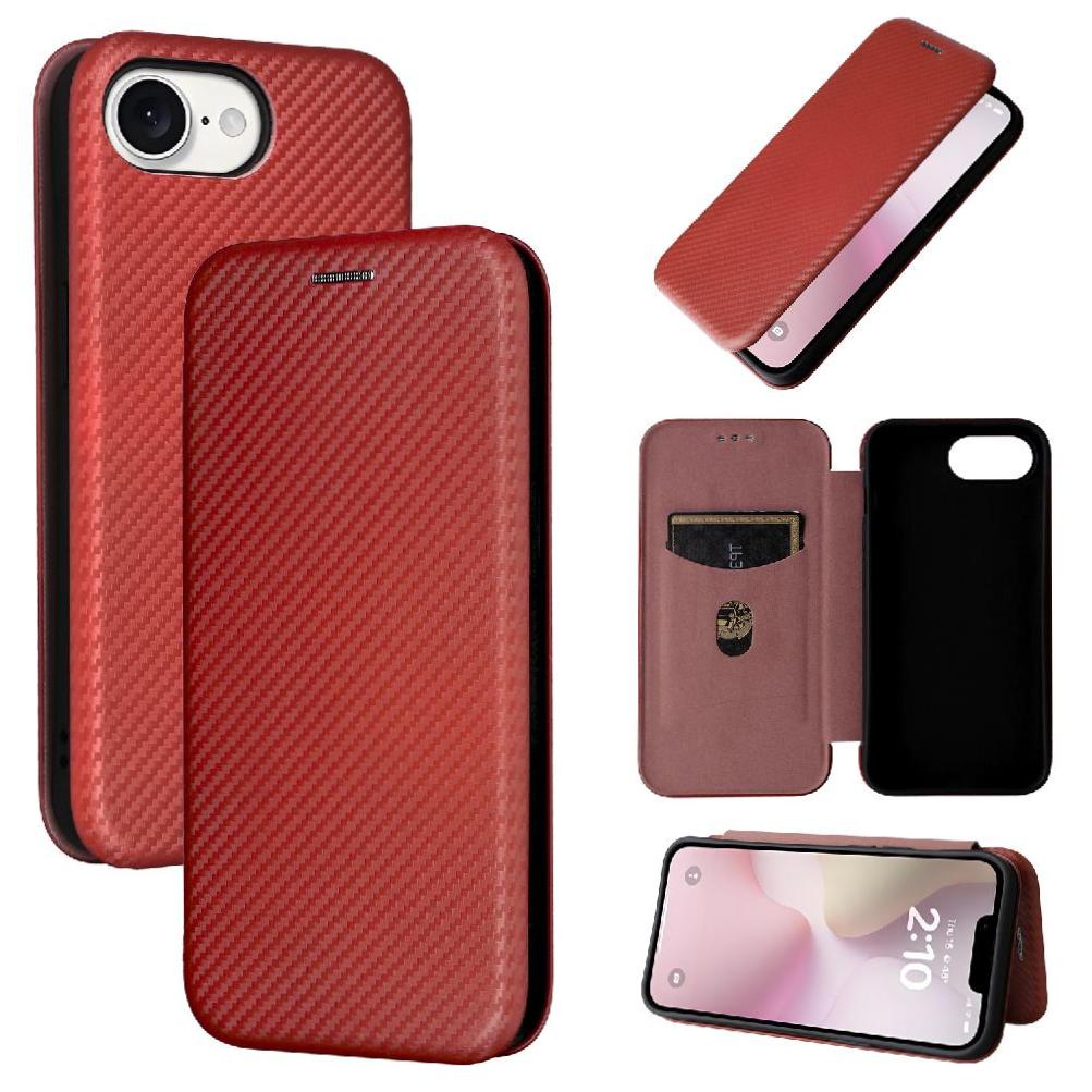 Funda Flip Para Foxdock Iphone 16E - Funda Magnética De Negocios, Funda Protectora Delgada