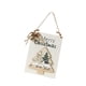 thumbnail image 2 of Letrero De Madera Para Puerta De Navidad, Placa Colgante Navideña Creativa Para Fiestas Navideñas, Tienda, 2 of 5