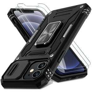 Funda De Teléfono Deerlamn Para Iphone 12/12 Pro Con Funda De Cámara Deslizante