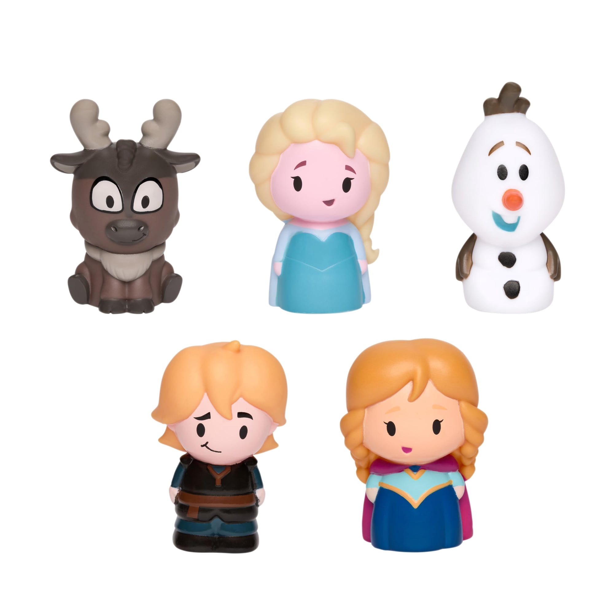 Juguetes Educativos Bath Finger Puppets Disney Frozen, 10 Unidades