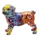 thumbnail image 2 of Estatua De Bulldog Francés Estatuilla De Resina Arte De Perro Moderno Artesanía 23x12x18.5CM, 2 of 5
