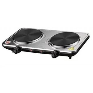 Leonimport - Cocina Electrica Portatil Encimeras Electricas 2H 1000Wats