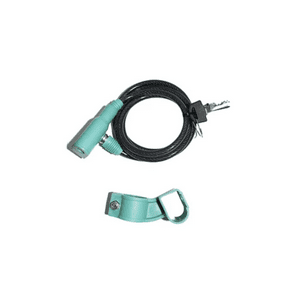 Genérico - Candado Con Llave Y Abrazadera Bicicleta 12X1500 Mm