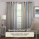 thumbnail image 2 of Cortina de ventana Achim Spectrum Rod Pocket Panel, 50 x 213 cm, plata y oro, 2 of 6