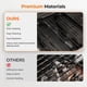 thumbnail image 4 of Parrilla de Gas Portátil Electactic 2 Quemadores 251 pulg² Acero Inoxidable, 4 of 9
