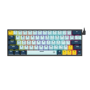 Teclado Gamer Mecánico Fantech Mk874V2 Atom63 Mizu Skyblue Switch Blue