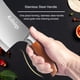 thumbnail image 4 of Cuchillo de Carnicero Kvlniqs 18 cm Acero Inoxidable, 4 of 6