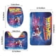 thumbnail image 3 of Volver al Futuro Juego de 3 alfombras de baño de coral fleece: tapete de baño + alfombra de inodoro en forma de U + funda de tapa de inodoro en forma de O, 3 of 6