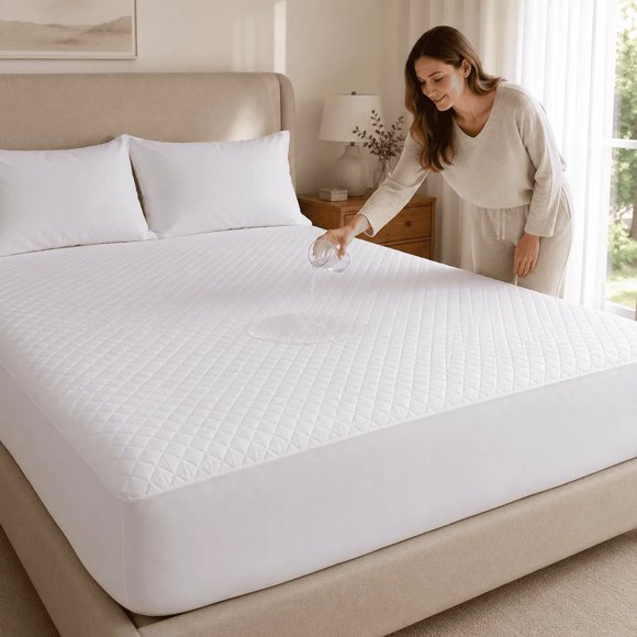 Cubre Colchon Protector Impermeable King Home Strike