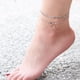 thumbnail image 4 of Pulsera Ursteel con inicial B chapada en plata, ajustable, 22 cm, 4 of 7
