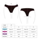 thumbnail image 4 of Bikini tanga cadera alta lila brillante Talla S, 4 of 4