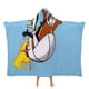 thumbnail image 1 of Tennessee Tuxedo y sus Cuentos Manta Capa con Capucha Anti-Bolitas, Manta de Lana Ártica Suave, Manta Portátil de Felpa Ligera y Lujosa, Poncho para Siesta en Casa y Oficina, 100*130cm, 1 of 6