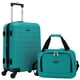 thumbnail image 2 of Juego de 2 unidades Luggage Wrangler Smart Teal con portavasos y puerto USB, 2 of 7