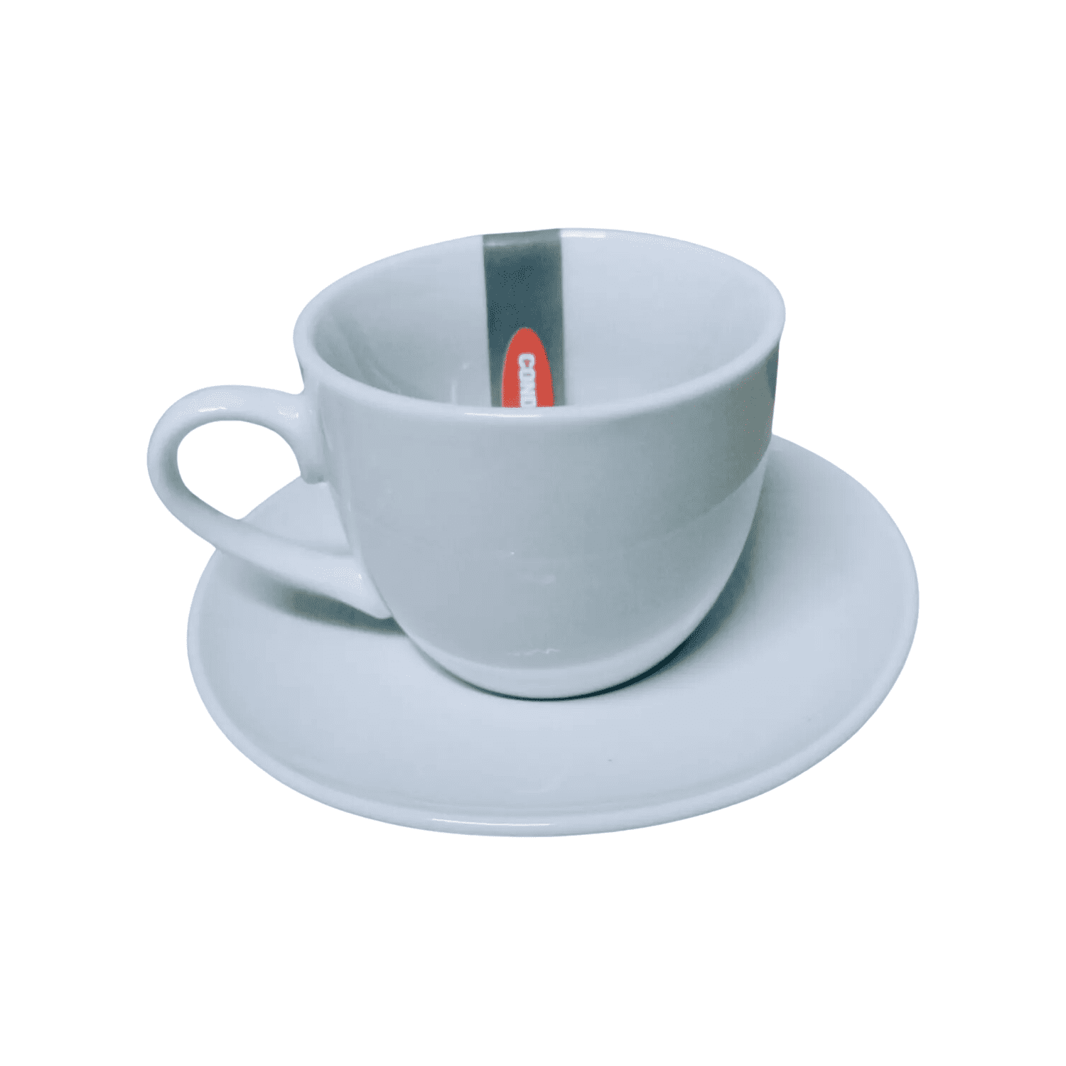 Importclick - Set 6 Tazas Café Express Loza 85 Ml Blanco