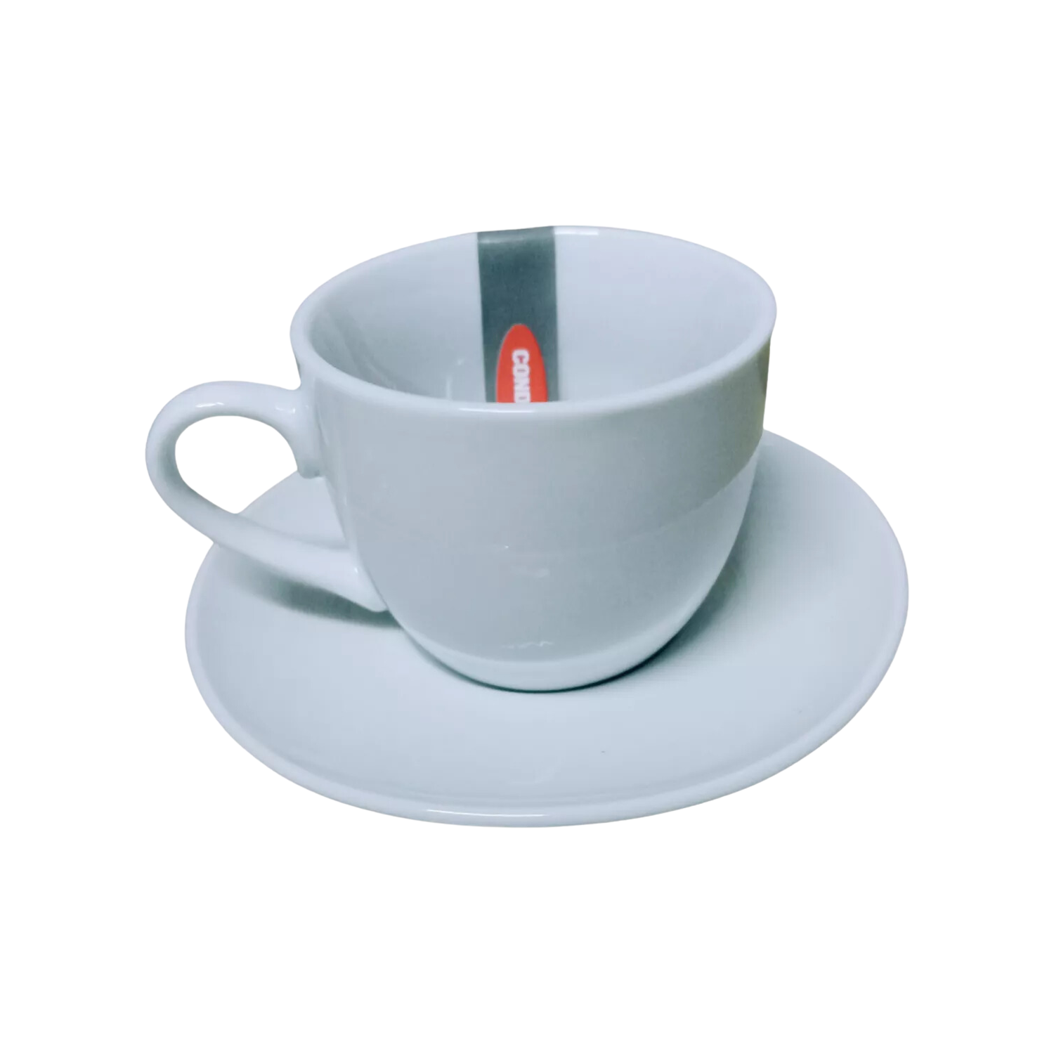 Importclick - Set 6 Tazas Café Express Loza 85 Ml Blanco