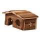 thumbnail image 2 of Casa De Madera Para Hámster, Escondite De Animales Pequeños Para Jerbos, Hámster Enano, Mascota Pequeña, 2 of 3