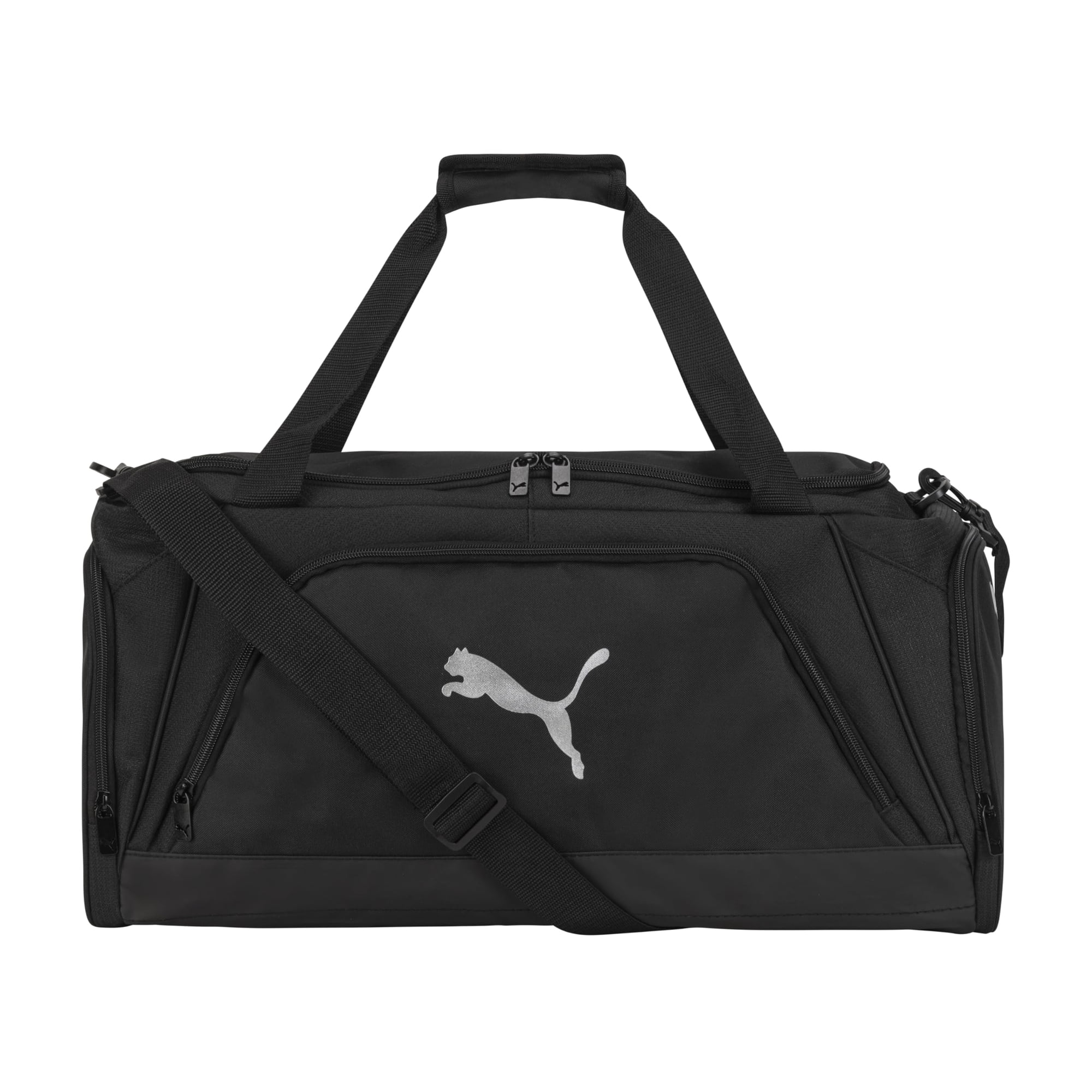 Bolsa De Viaje Puma Evercat Accelerator Negra Y Plateada 53x27x24 Cm