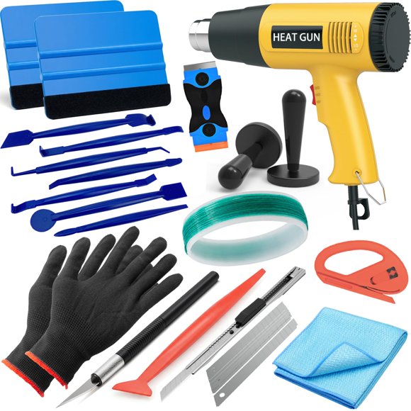 Kit de Herramientas para Envoltura de Vinilo Spanno Tools 110V 2000W
