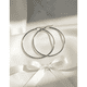 thumbnail image 3 of Set De 5 Pares Aros Argolla Acero Quirurgico 50mm, 3 of 3