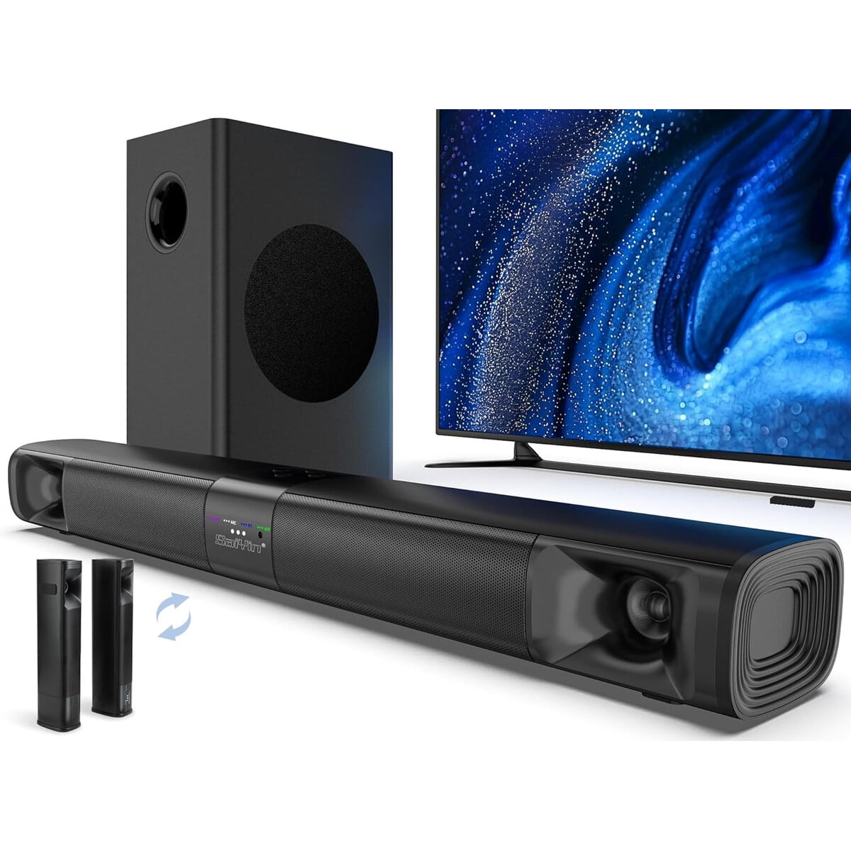Barra De Sonido Saiyin Ds6541spb 100w Bluetooth Subwoofer