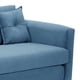 thumbnail image 4 of Sofa New Retro 3CG Felpa 01 Azul Petroleo, 4 of 6