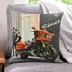 thumbnail image 1 of Harley Davidson Fundas de almohada de terciopelo con tema, regalos de funda de almohada, decoración para el hogar, cojín de lanzar, regalo de cumpleaños para fans y parejas. 40cm x 40cm., 1 of 6