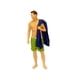 thumbnail image 2 of 1/64 Figuras De Personas Para Hombres Proyectos De Bricolaje Accesorios De Película Figuritas Pintadas A Mano Verde, 2 of 5