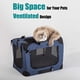 thumbnail image 2 of Transportín para mascotas Petseek, extra grande, plegable, para perros medianos, 2 of 6