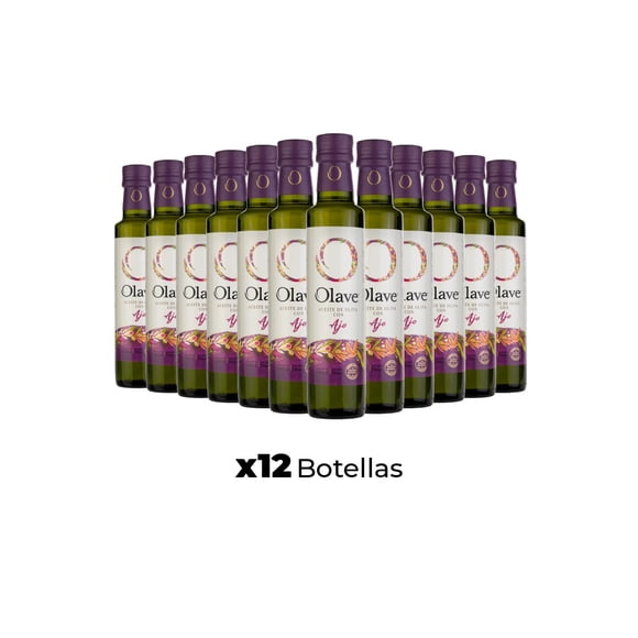 Aceite de Oliva extra virgen Olave Ajo 12 x 250 ml