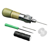 Magideal - De Punzón De Costura De Cuero, Accesorios Para Manualidades Diy, Herramienta De Punzón De Mano, De Herramientas De Punzón De Costura Para Sumi Con Dispositivo De Carrete