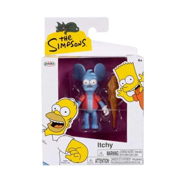 Figura de acción JAKKS Pacific Los Simpson Bart Simpson 6,35 cm