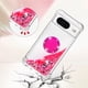 thumbnail image 3 of Funda Para Google Pixel 8 Con Brillo Líquido, Protección Completa Y Soporte De Anillo Giratorio, 3 of 4