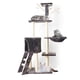 thumbnail image 1 of Torre Rascador para Gatos Hamaca Juguetes Multinivel 138cm, 1 of 3