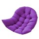 thumbnail image 3 of Cojín Colgante Para Silla Con Forma De Huevo, Suave, Para Porche, Oficina Y Exterior, Color Morado, 3 of 5