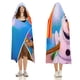 thumbnail image 3 of Olaf Manta Capa con Capucha Anti-Bolitas, Manta de Lana Ártica Suave, Manta Portátil de Felpa Ligera y Lujosa, Poncho para Siesta en Casa y Oficina, 100*130cm, 3 of 6