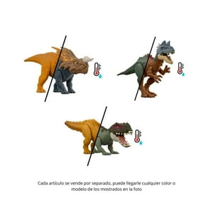Vehículo De Colección Jurassic World Dino Reveal Paquete De Batallavarios Modelos 1 Pieza