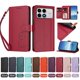 thumbnail image 4 of Funda Cartera Trébol para Xiaomi Poco F8 Pro con Ranuras Tarjetas y Carga Inalámbrica Rojo, 4 of 6