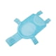 thumbnail image 4 of Alfombrillas De Bañera Para Recién Nacidos, Alfombrilla De Soporte De Baño Infantil De Malla De Aire Para Bebés Recién Nacidos, Azul, 4 of 5