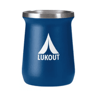 Genérico - Mate Lukout De 236 Ml + Bombilla Color Azul Marino