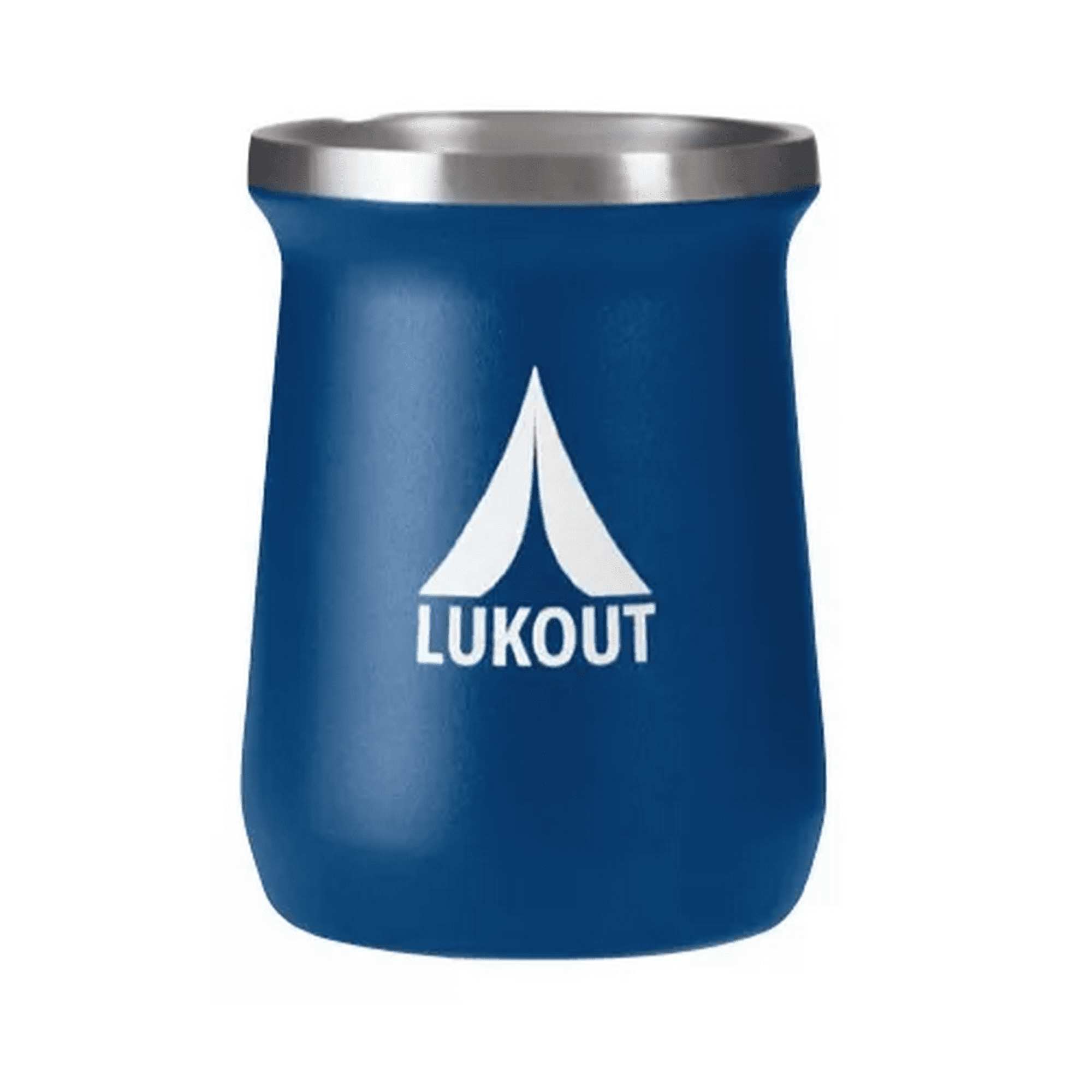 Genérico - Mate Lukout De 236 Ml + Bombilla Color Azul Marino