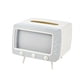thumbnail image 4 of 1pc Multifunctional TV Shaped Tissue Storage Box with Mobile Phone Holder - Stylish Plastic Desktop Tissue Dispenser for Home Decor, 4 of 4