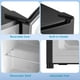 thumbnail image 2 of Congelador vertical BANGSON de 2.1 pies cúbicos con puerta reversible, negro, 2 of 2