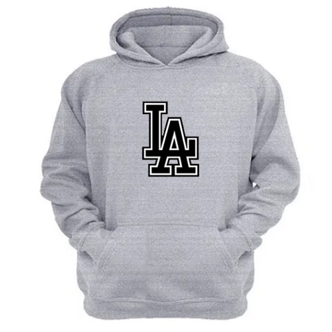 Genérico - Polerón Canguro La Gris Claro Talla Xs Unisex