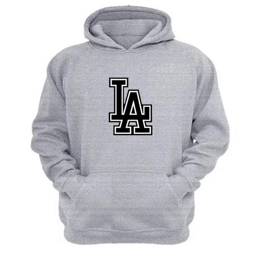 Genérico - Polerón Canguro La Gris Claro Talla Xs Unisex