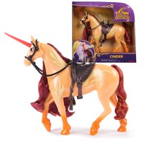 Toy Unicorn Academy Cinder Con 2 Accesorios De Equitación, 28 Cm